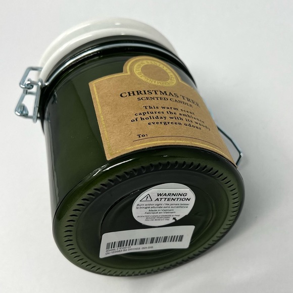 Christmas Tree Scented Candle Large Green - Picture 5 of 8